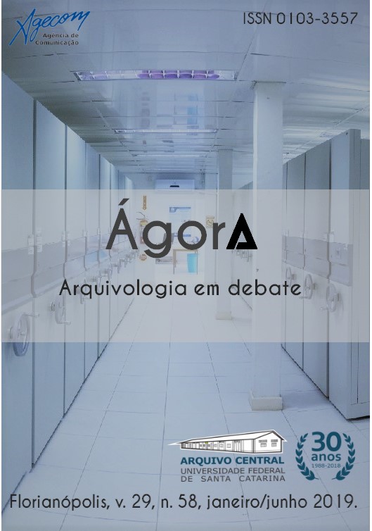 A Revista Ágora fala da inundação ocorrida no Arquivo Público de SC e sobre medidas realizadas visando a melhoria da qualidade da Revista.